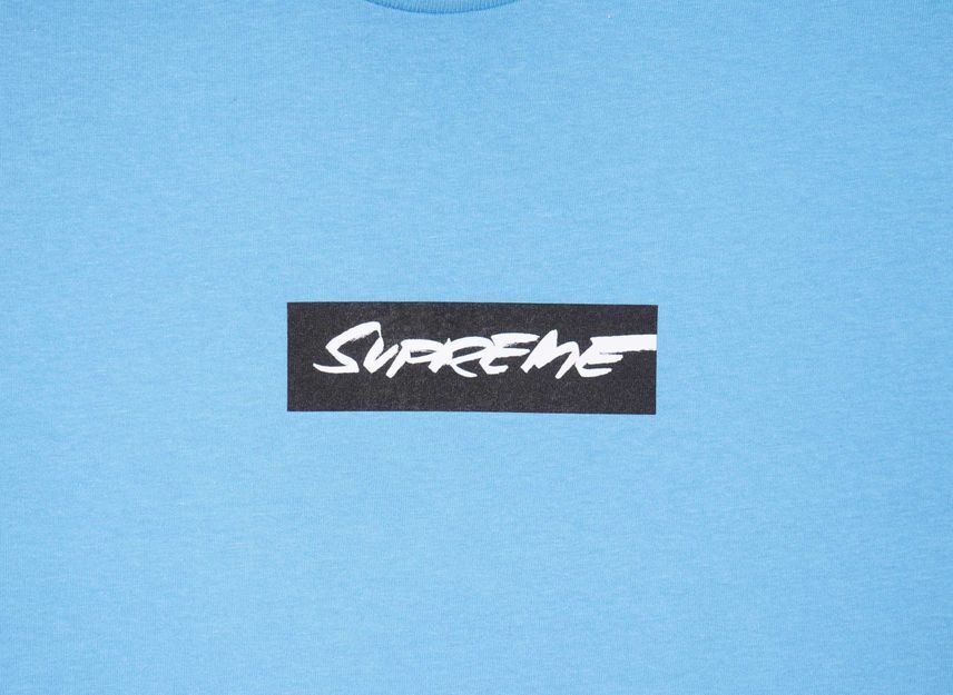Supreme Futura Box Logo Tee Blue