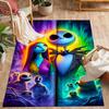 Tappeti Antiscivolo a Tema Nightmare Before Christmas - Decorazioni per la Casa in Poliestere, Adatti per Camere da Letto, Soggiorni, Ingressi, Studi e Decorazioni
