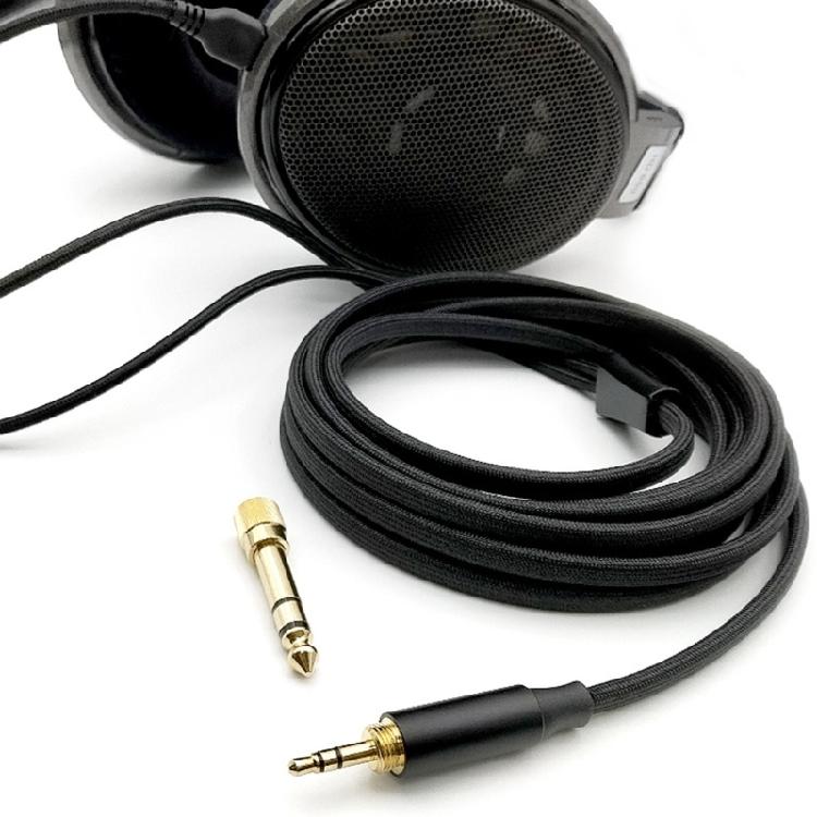 Audios Headphones Auxs Cable Cord Replacement for HD650 HD600 HD580 HD660S Headsets