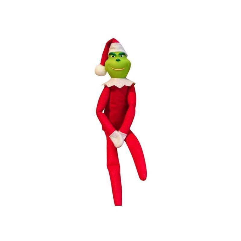 Christmas Grinch Green Monster Doll Ornament Decoration