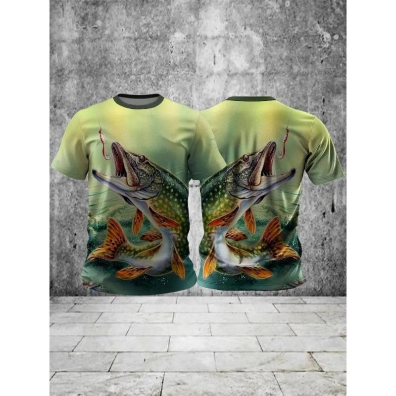 Tricou Bărbați Imprimat 3D Mânecă Scurtă Gât Rotund Pulover Top Casual