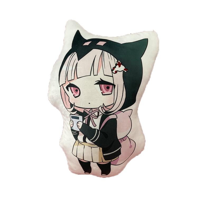 15cm Danganronpa Nanami Chiaki Plüschanhänger Anime Spiel Stoffpuppe Spielzeug Rucksack Tasche Schlüsselanhänger Schlüsselring Cosplay Requisiten Fans Geschenk
