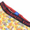 Small Planet Crayon Shin-chan Men's Boxer Briefs, Check Pattern, Size M