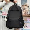 Ny vattentät nylon damryggsäck kvinnlig reseväska ryggsäckar skolväska för tonårsflickor enfärgad bokväska mochila bokväska