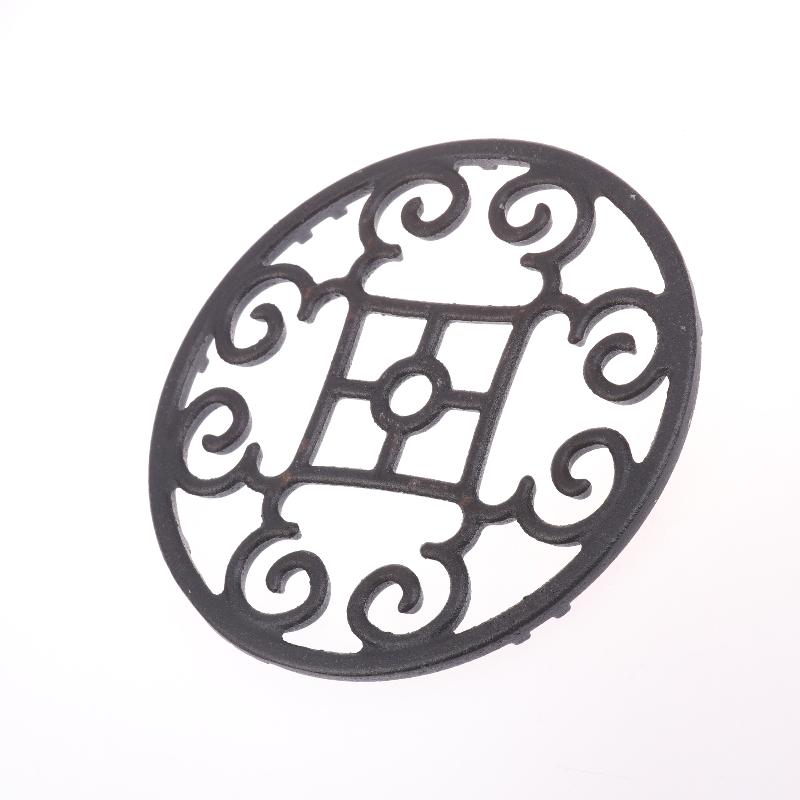 Non-Slip Cast Iron Trivet For Gas Stove - Durable Pot Holder, Decorative Kitchen Accessory For Enhanced Cooking Safety