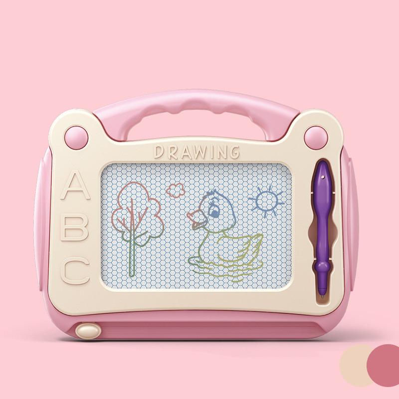 Kids Childrens Toys Mini Magnetic Drawing Board Color Graffiti Board Water Painting Mat Portable Erasable Writing Pad Early Learning Educational