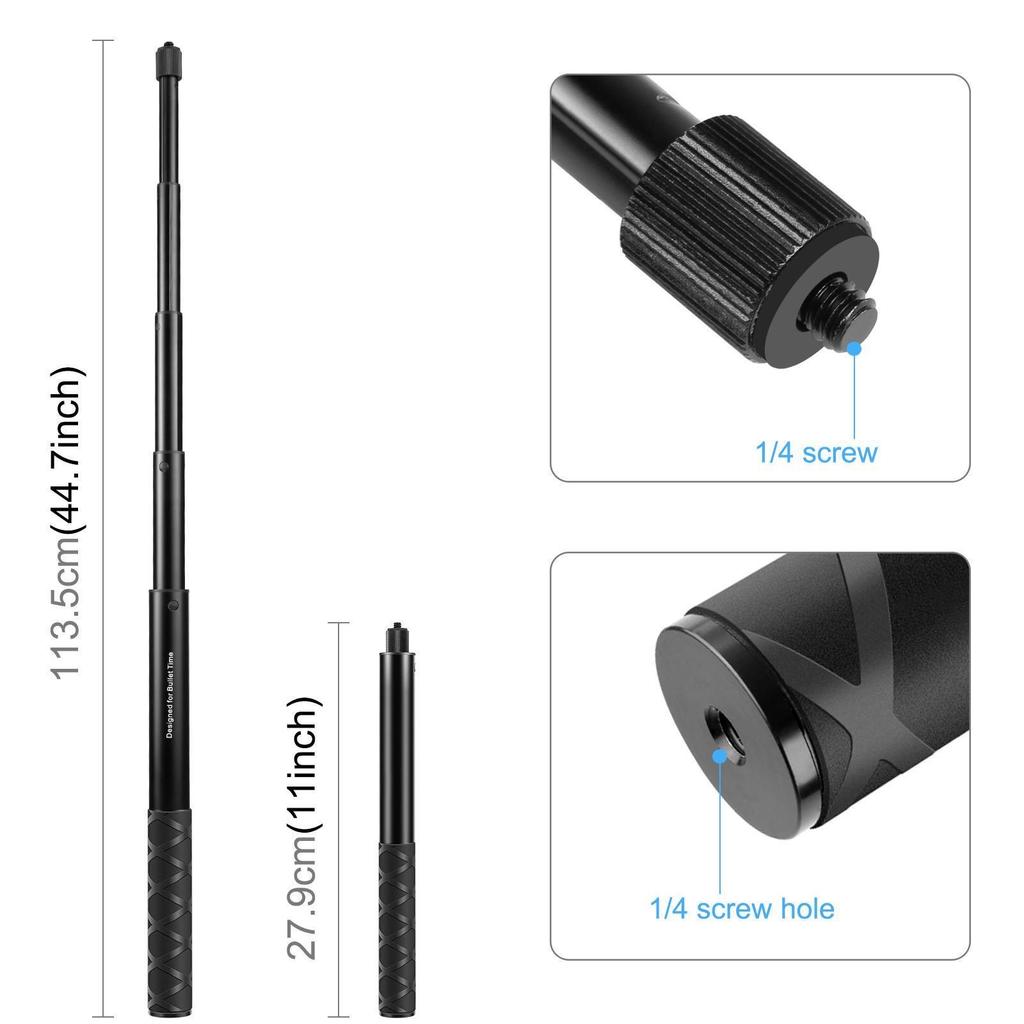 For GoPro/insta360/DJI Waist Belt Mount Strap + Adjustable Selfie Stick Replacement Panoramic Sports Camera Accessories