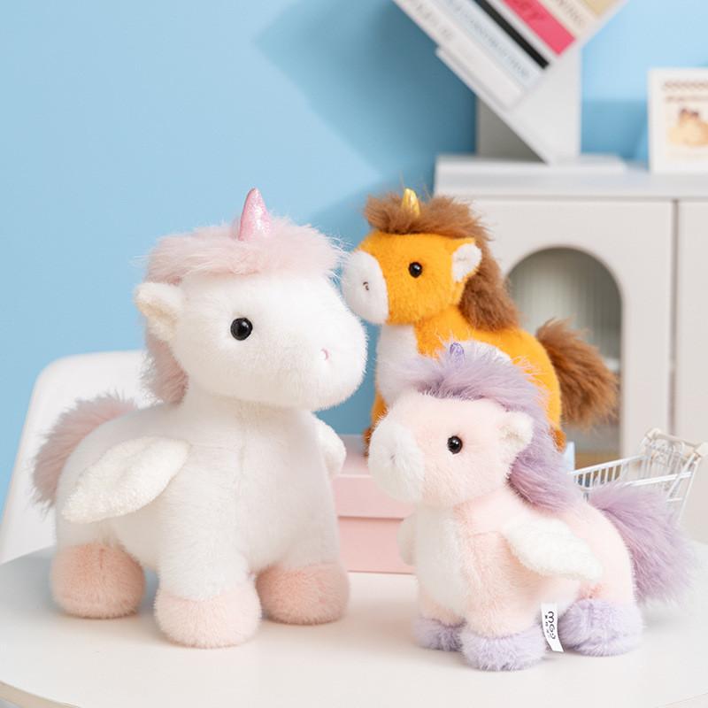 Unicorn Toy Plush Cartoon Cute Soft Filling Doll Children Birthday Gift Holiday