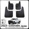 Fits 23-25 Chevrolet Colorado Mudguards: Chevy Colorado Mud Flaps for Exterior Use