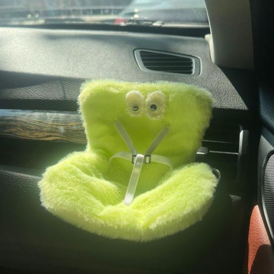Doll Car Seat with Air Vent Clip Desktop Doll Safety Seat Charming Car Ornament for Doll Collectors And Fans