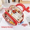 Large Capacity Pencil Case House Design Pen Bag Fashion Pencil Pouch  School Supplies
