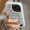 Traumhaftes rosa Blumenmuster Handyhülle für iPhone 17 16 15 14 13 12 11 Pro Max Air Plus Stoßfest Weich Funda Schutzhülle