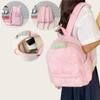 Cute and Multifunctional Plush Backpack Fashionable and Lightweight for Women Comfortable and Breathable with Adjustable Shoulder Straps