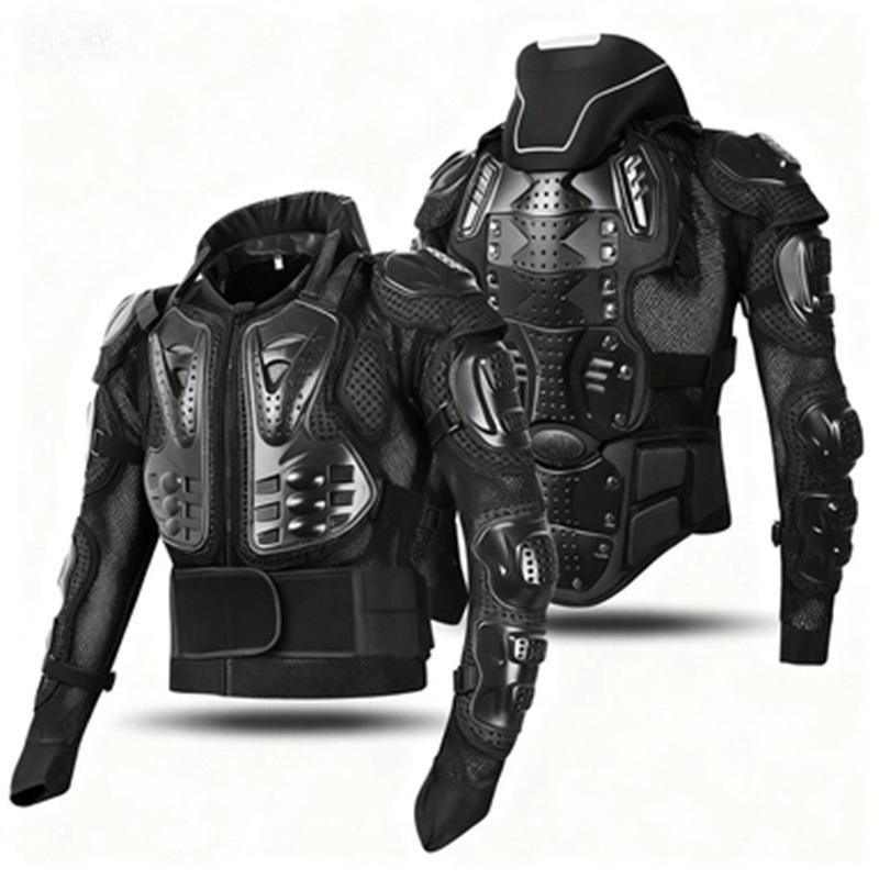 For Adventure Motorcycle, Men's Protective Armor Jacket, Adjustable Lightweight Chest Back Guard for Long Distance Touring
