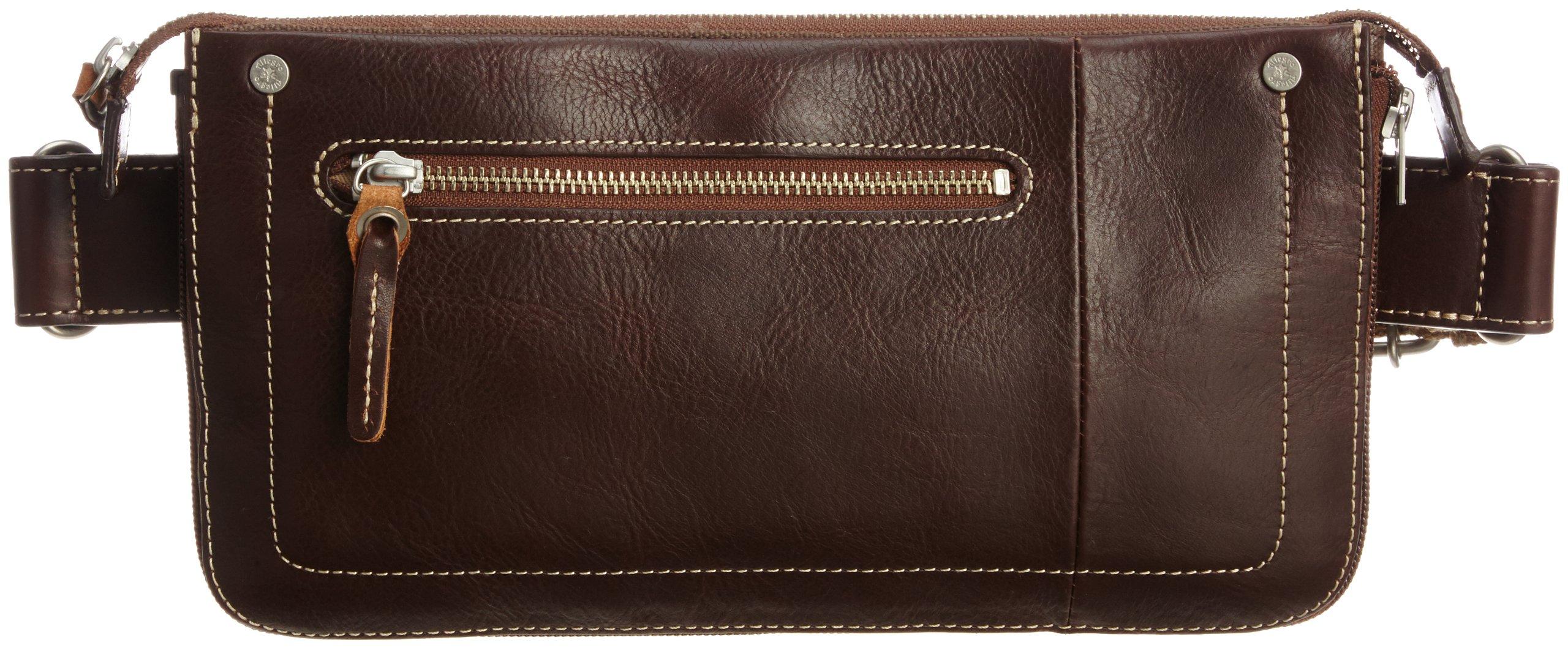 

Body Bag Linea Buffalo Kip Leather Brown [Allegro] коричневий