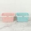 Multifunctional Plastic Tote Basket for Supermarket, Bathroom, Storage, and Groceries