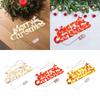 Christmas Lighted Plaque Decor Ornament Merry Christmas Neon Sign for Christmas Party Indoor Porch Holiday Favor Supplies