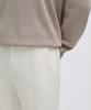 Musinsa Standard Semi-Wide Hidden Elastic Waist Slacks [Cream]