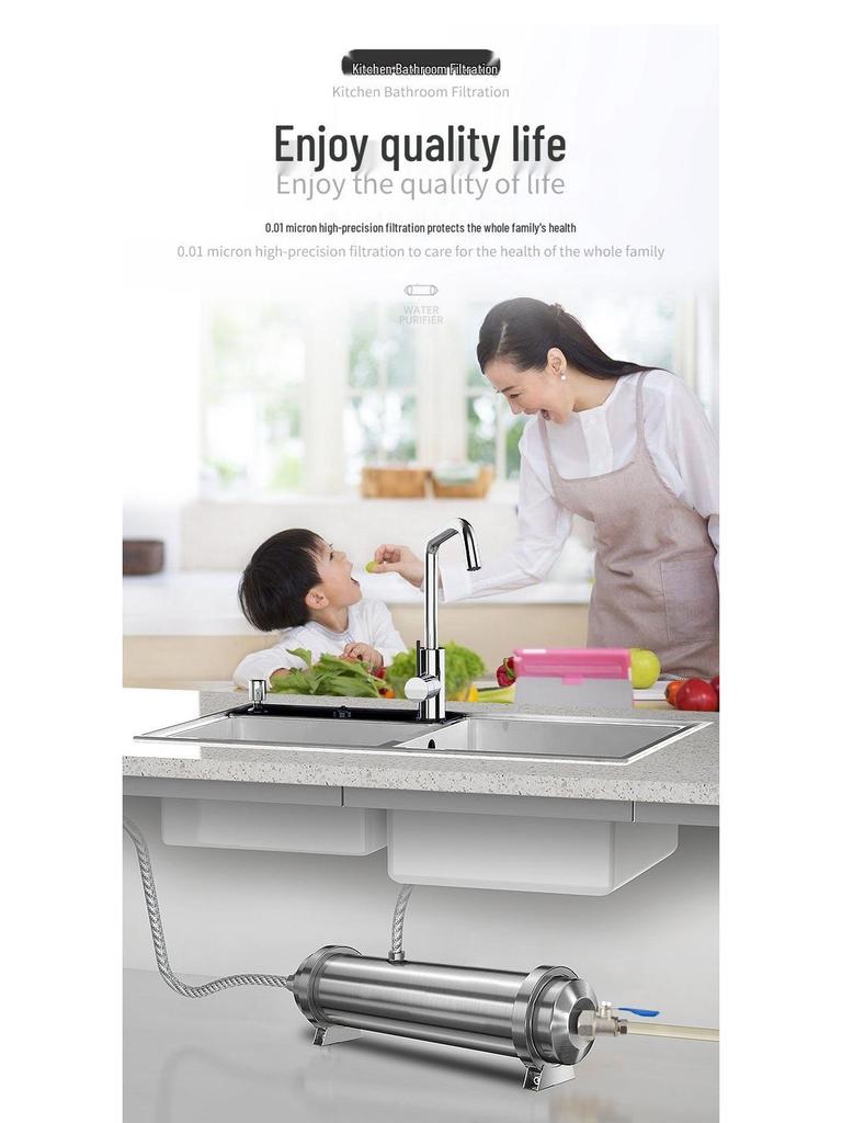 Yellow Mud Nemesis Whole House Stainless Steel Ultrafiltration Water Purifier