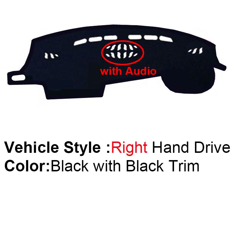 Car Inner Dashboard Cover Dash Mat Carpet Cape Cushion For Renault Kadjar 2015 -  LHD RHD Car Styling Rug 2016 2017 2018