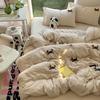 Li Lang Master Dog Cheese Washed Cotton 4-Piece Bedding Set