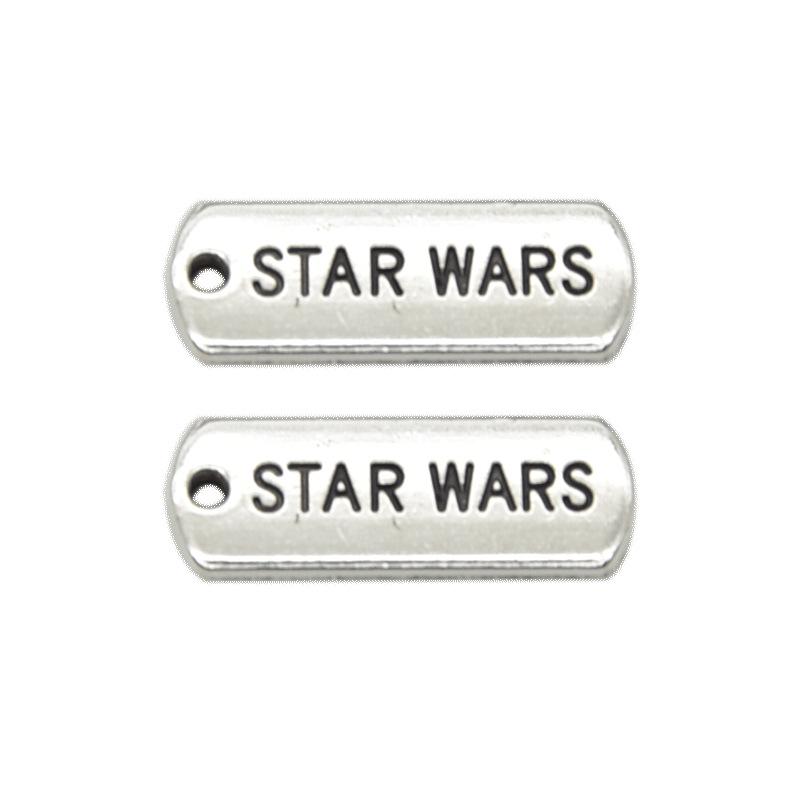 Pendentif étiquette mot inspirant doré vintage DIY pour la fabrication de bijoux