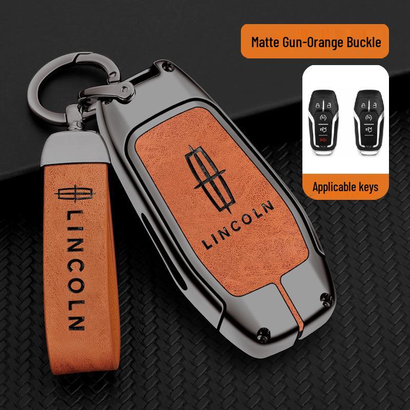 Hochwertiges Metall-Schlüsselschalen für Lincoln MKZ, MKC, MKX (Altes Modell)