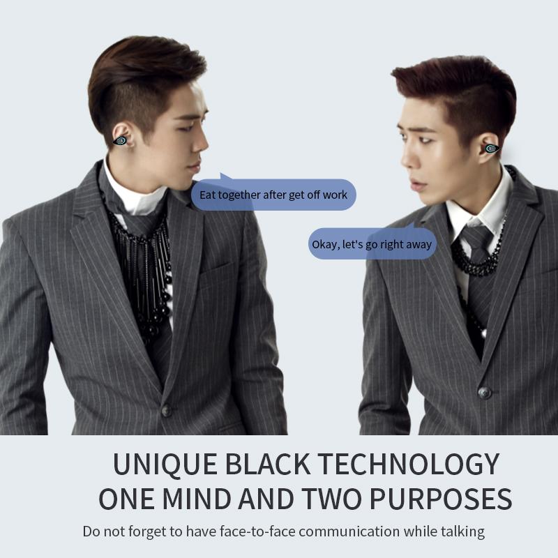 1 buc mini clip pentru ureche invizibile căști wireless cu anulare a zgomotului căști Bluetooth handsfree stereo căști cu microfon