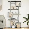 VidaXL Bookcase Concrete Grey 92x29x188 Cm Engineered Wood, Bookcase, Bookshelf, Shelf, Cabinet of 3310319