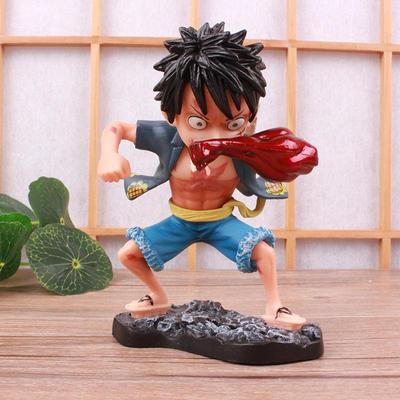 Anime One Piece Around se změnilo v Luffy Model Figurka Kreslený Dekor Dekor Dekor Ozdoba Dárek