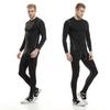 Men's Long Sleeve Fleece-Lined Basketball Training Suit for Fall/Winter
