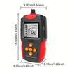 Auto- und Motorrad-Batterietester, 12V 24V Digitaler Analyzer, Misst SOH, SOC, CCA und IR, Batterietestwerkzeug für Auto, LKW und Motorrad