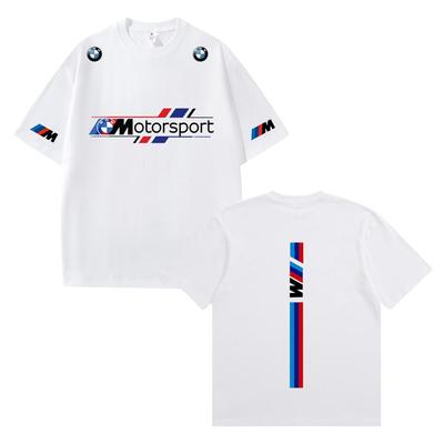 F1 T Shirt, Spring and Autumn BMW Team Uniform, T-shirt, Racing Suit,100% Cotton T-Shirt