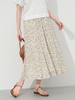 Midi Flare FLOWER M [Beams Heart] Skirt, Length, Skirt, Women's