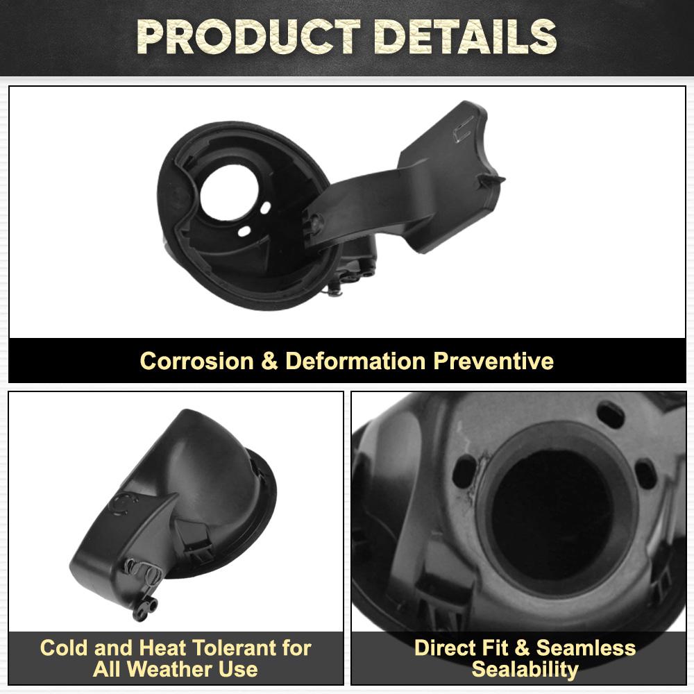 9L3Z-9927936-B Fuel Filler Housing Hinge Pocket Gas Cap Door Lid For Ford F150 F-150 2009 2010 2011 2012 2013 2014