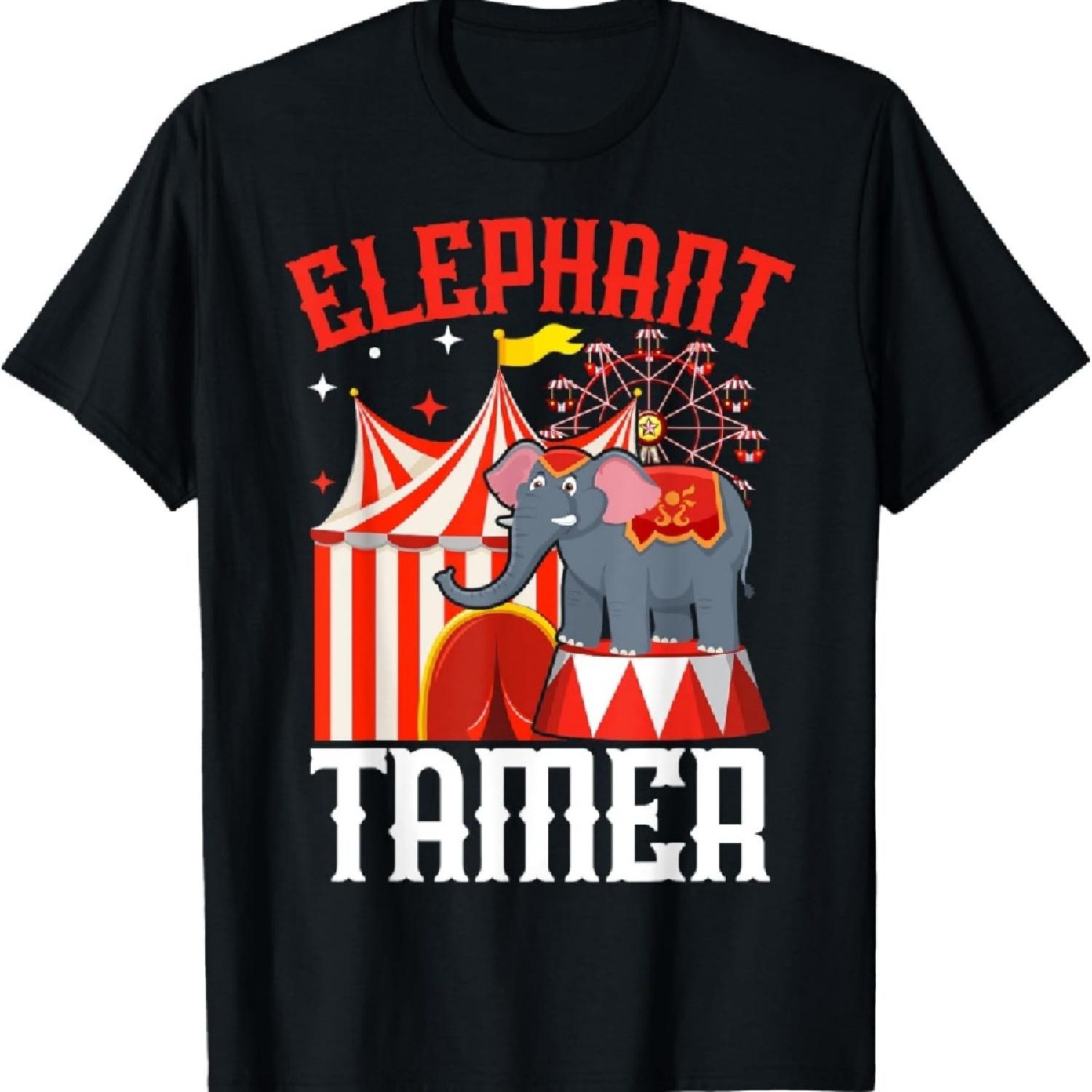 

Карнавальный цирк Дрессировщик животных Рингмейстер Укротитель слонов Футболка S