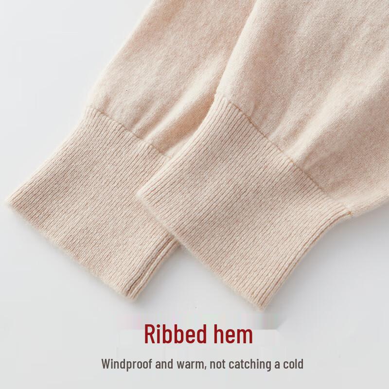 Mengyangwang Men's 100% Wool Thermal Pants