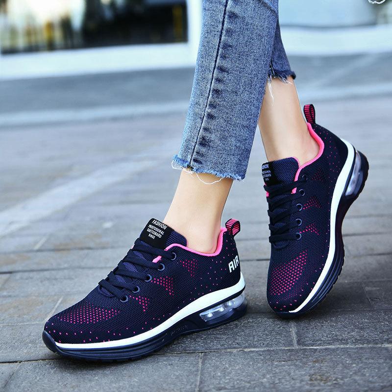 

New hot size large size sports, air cushion light mesh breathable casual shoes 35