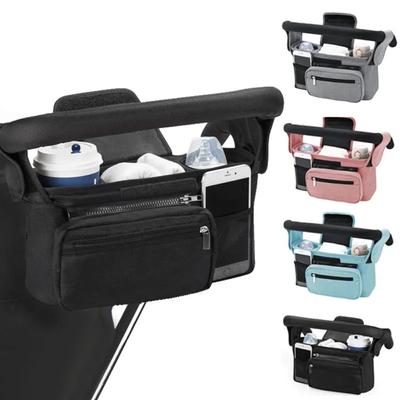 Large Capacity Baby Stroller Storage Bag Cup Holder Mummy Bag New Pram Diaper Bags  Travel