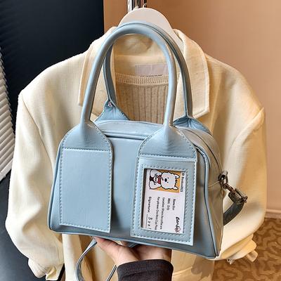 Korean Retro Portable Pillow Bag for Women New Niche Design Fashionable and Fashionable Casual One-shoulder Crossbody Bag