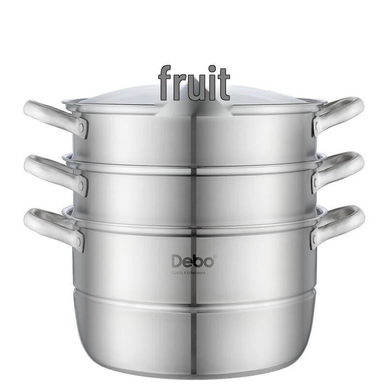 Debo 304 Stainless Steel Steamer & Soup Pot