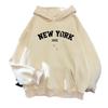 Thin Sweater New York YORK Alphanumeric Hoodie Kawaii Funny Women's Sweater Hoodie