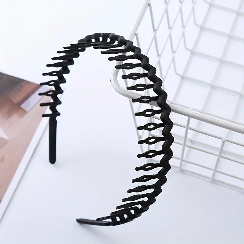 1/2/3 Stück Haarspange Mattierte Farbe Stirnband Damen Rutschfestes Band Zähne Einfaches Druckstirnband Gesichts-Stirnband Haarschmuck