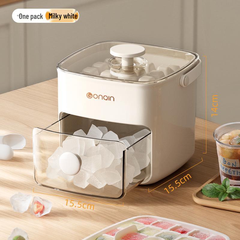 Silicone Easy-Release Handheld Ice Cube Tray Mold