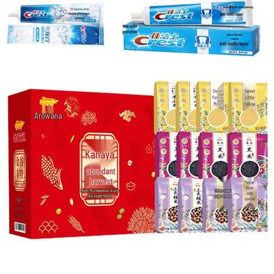 Crest Toothpaste & Multi-Grain Health Pack