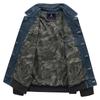 Denim Jacket Men's Spring and Autumn Casual Workwear Men's Jacket Loose Large Size Lapel Retro Denim Top