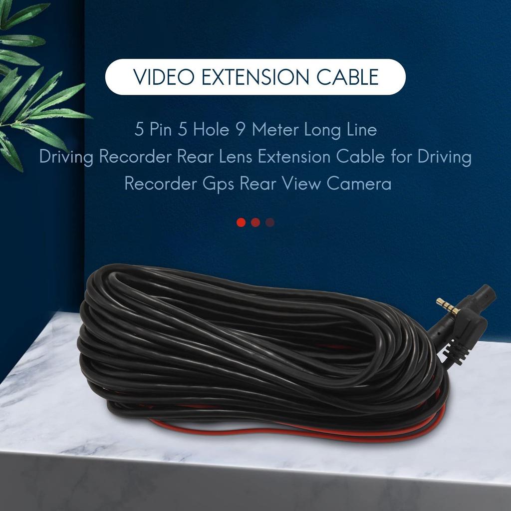 Axiomate Recorder Rear Lens Extension Cable 5 Pin 5 Holes