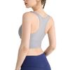 I-back Shockproof Sports Bra: Seamless, Beautiful Back with Fixed One-Piece Cup for High-Intensity Support