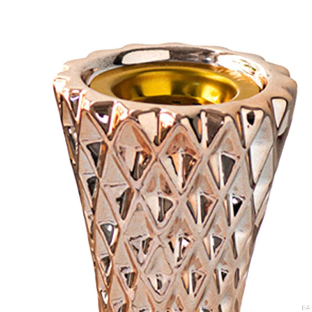 Candle Holder Decorative Crafts Stand Candlestick for Fireplace Mantel,