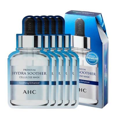 Premium Hydra Soother Cellulose Mask 27ml 5ea, Moisturising, Kbeauty, Korean Cosmetics, Sample